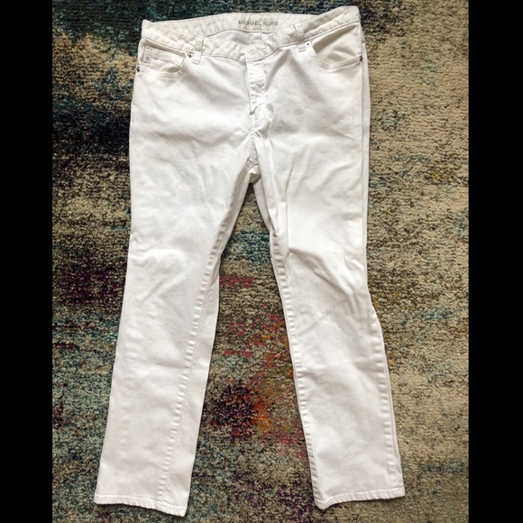 Michael Kors White Denim Jeans - Picture 5 of 5